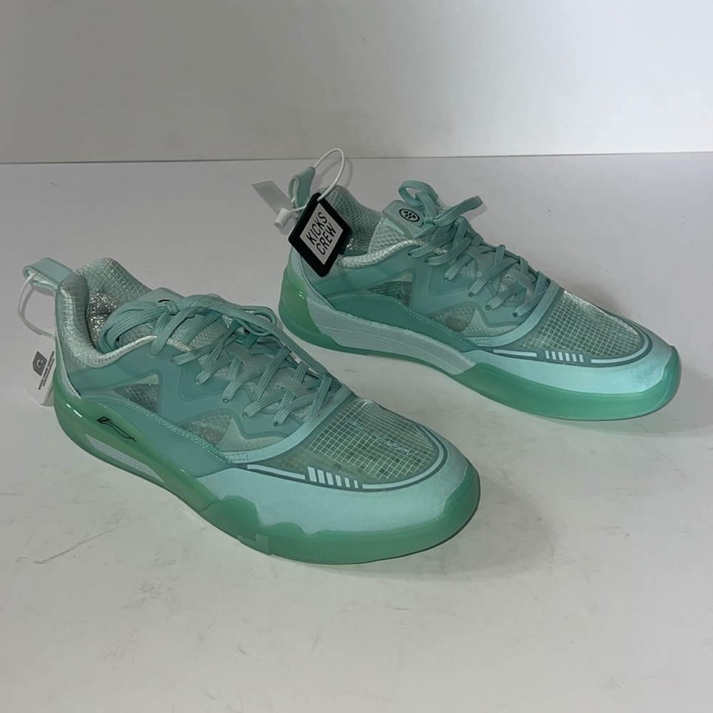 Li-Ning Erik Ellington Seafoam green skate shoes -Rare